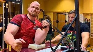 Arm wrestling training DESTROYED my WRIST