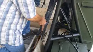 Texas NFA Gun Trust:  Feeding the Minigun at the Leona Texas July 4th Machinegun Shoot!