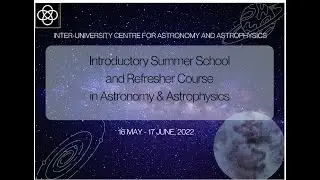 ISSAA & RCAA 2022: Prof. Ranjeev Misra - Observational evidence of Black Holes (II)