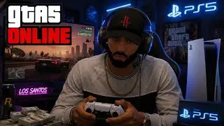 Gta 5 Online Chill Stream low rank account grind ps5