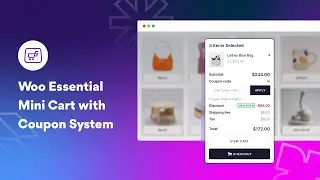 Introducing Woo Essential Mini Cart with Coupon System