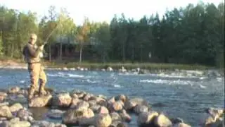 Kymi River - Flyfishing for Salmon