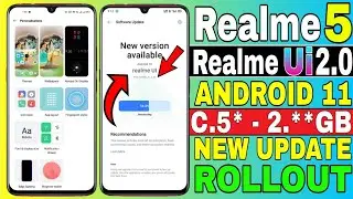Realme 5 Android 11 Update |Realme 5 Realme Ui 2.0 update|Realme 5 New Update|Realme Ui 2.0 Features