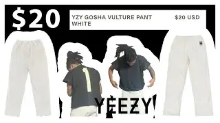 Yeezy | Gosha Vulture Pants White | Size 1 S-M | March 2024 | Item Review