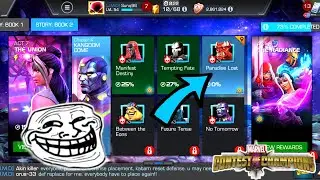 Paragon JourneyACT 7.4.3(Paradise Lost)🧀 Completion| MARVELCONTEST OF CHAMPIONS GAMEPLAY IN HINDI