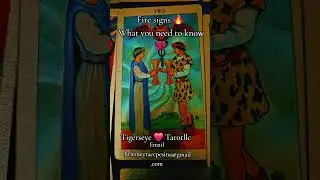 Fire signs 🔥 whats in the energy this week? 🤔 