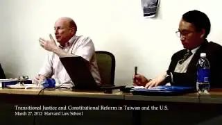 Transitional Justice and Constitutional Reform: Taiwan and Beyond