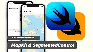 SwiftUI with UIKit - Switch between locations with MapKit and SegmentedControl