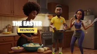 The Easter Reunion | Nigerian animated stories | The Uma tales #ai #animation #nigeria #stories