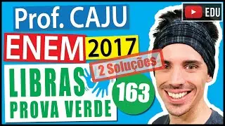 [ENEM Libras 2017] 163 📗 GEOMETRIA PLANA Uma família possui um terreno retangular com 18 metros de