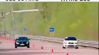 BMW M5 E60 против Mercedes CLS 55 AMG