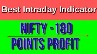 Best Intraday Indicator | Live Nifty  180 Points Profit #Shorts #budget2021live