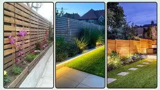 Modern Fence Garden Designs - Home Decor - Garden Decor Ideas