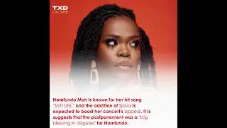 Sjava Joins Nomfundo Moh's Lineup: A Silver Lining to Tour Postponement