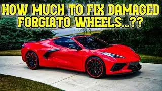 Forgiato Wheel Repair Costs For My C8 Corvette Was NOT CHEAP...