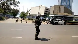 University of Nairobi Students Attacked by Police  during NASA's demonstration in Nairobi
