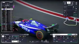 F1 MANAGER 2025 RB NO COMMENTARY CAREER MODE #22 LAS VEGAS PART 2: SAFETY CAR ENDING!!
