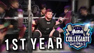MY FIRST NATIONAL POWERLIFTING MEET!! USAPL COLLEGIATE NATIONALS!!