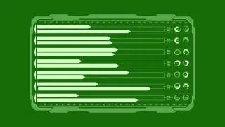 Frekans Controller Element Green Screen