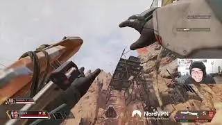 Dyrus VS Bruce Bubble Fight 1v1 Apex Legends