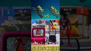 P90 vs Groza Comparison in Gildade Place In New Themed Arena | #zodking #pubg #pubgM