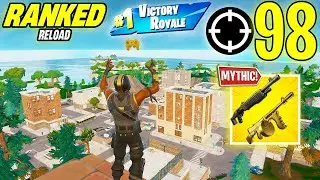 OG Fortnite Ranked Reload | *MYTHIC* Gilded Eye Drum Gun High Kill Gameplay