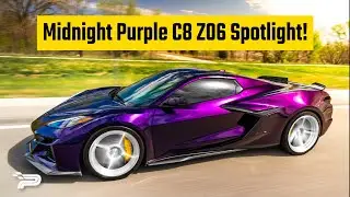 Scott's 2024 Purple Corvette C8 Z06 - Customer Car Spotlight With Rob!