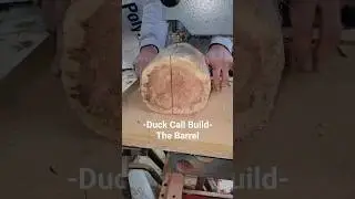 Duck Call Barrel #ducks #waterfowl #woodworking