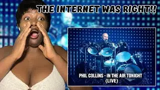 GEN Z DISCOVERS PHIL COLLINS - IN THE AIR TONIGHT (LIVE) (FIRST TIME REACTION) 