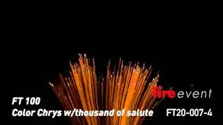 fireevent FT 100 Color Chras w/thousands of salute_Art.Nr. FT20-007-4