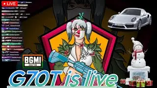 G70T live BGMI iPad clutch, new event🌶️☠️🥹 please subscribe