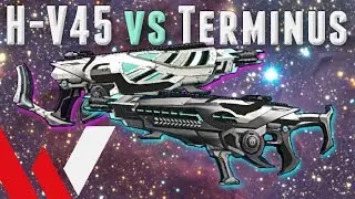 H-V45 versus Terminus VX-9 (PlanetSide 2 Weapon Review and Gameplay)
