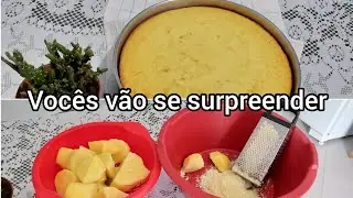 como fazer  bolo de inhame