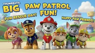 Paw Patrol & Friends 🐾🚨 | Fun Rescue Cartoon for Kids | Happy Kids Video