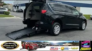 For Sale 2023 Chrysler Voyager LX FR Conversions Manual Fold Out Ramp Rear Loading Wheelchair Van