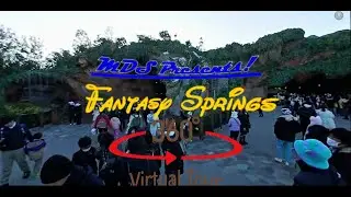 Disney Around the World in 360&deg;:A Walk through Fantasy Springs at Tokyo DisneySea