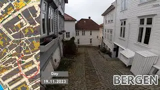 Headcam Orienteering: Bergen, Norway. Short sprint.