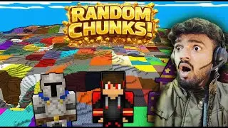 Minecraft but Every Chunk is Random | Minecraft LIVE| Day 22
