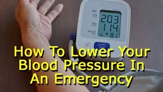 How To Lower Your Blood Pressure In An Emergency