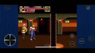 Streets of Rage 2 - Sega - played on iOS / iPhone