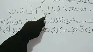CLASS no :  28 Topic no :  04  nun sakin aur TANWEEN. LESSON :  Idgham 