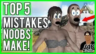 ARK PVP Tips For Beginners - Top 5 Mistakes Noobs Make In ARK - How To Get Better In ARK PS4