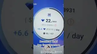 RUBi phone Mining Earning me $36 a day #pinetwork #youtubeshorts