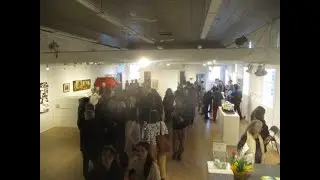 Clamorous Mob @ Spring  Art show on Salt Spring Island