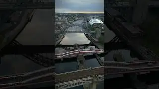 Newcastle Quayside, DJI Mini 3 Pro