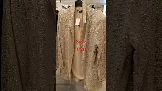 PRIMARK 💫New  sale ❤️&zwj;🔥on Sequin blazer #stylish #sales #shopping