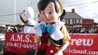 Santa Parade, Vaughan City, Ontario.  Nov 22, 2015