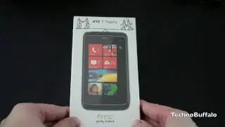 HTC Trophy Unboxing