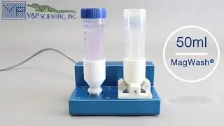 Efficient Magnetic Bead Suspension & Separation with the V&P Magwash