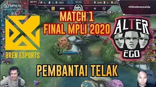 FINAL MPLI BREN ESPORT VS ALTER EGO  MATCH 1 | CASTER OURA , MARSHA , XINNN